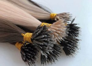Nano ring hair extensions