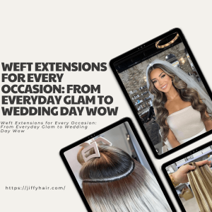 Weft Extensions for Every Occasion From Everyday Glam to Wedding Day Wow