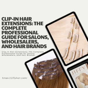 Clip-in Hair Extensions The Complete Professional Guide for Salons, Wholesalers, and Hair Brands