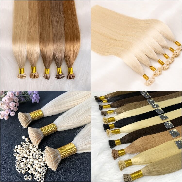 Extensiones de cabello con fusión de queratina Jiffy Hair