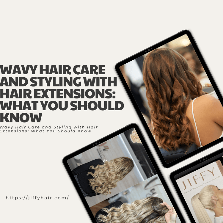 Wavy Hair Care and Styling with Hair Extensions What You Should Know