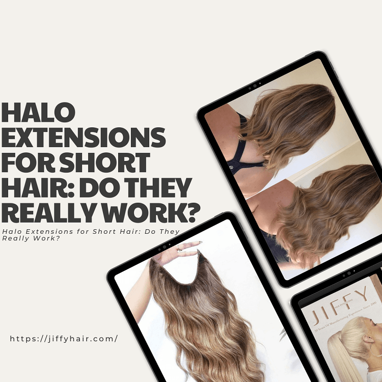 Extensiones de cabello tipo halo para cabello corto: ¿Realmente funcionan?