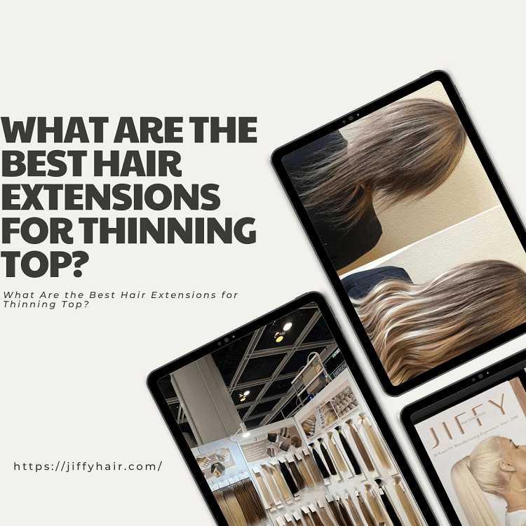 What Are the Best Hair Extensions for Thinning Top