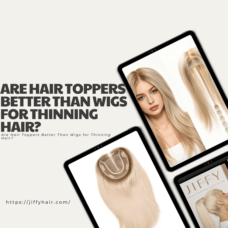 Are Hair Toppers Better Than Wigs for Thinning Hair