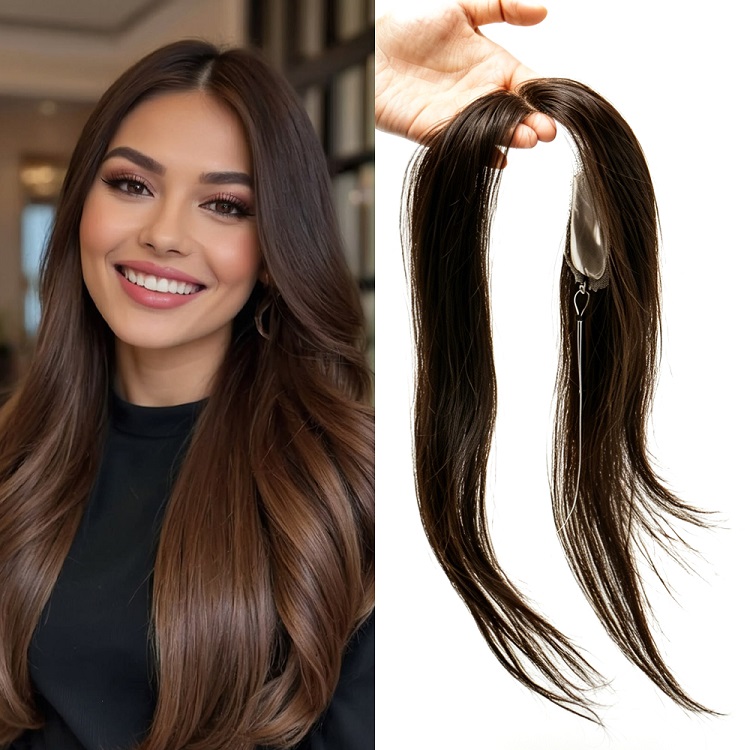 Hair Toppers and Human Hair Extensions