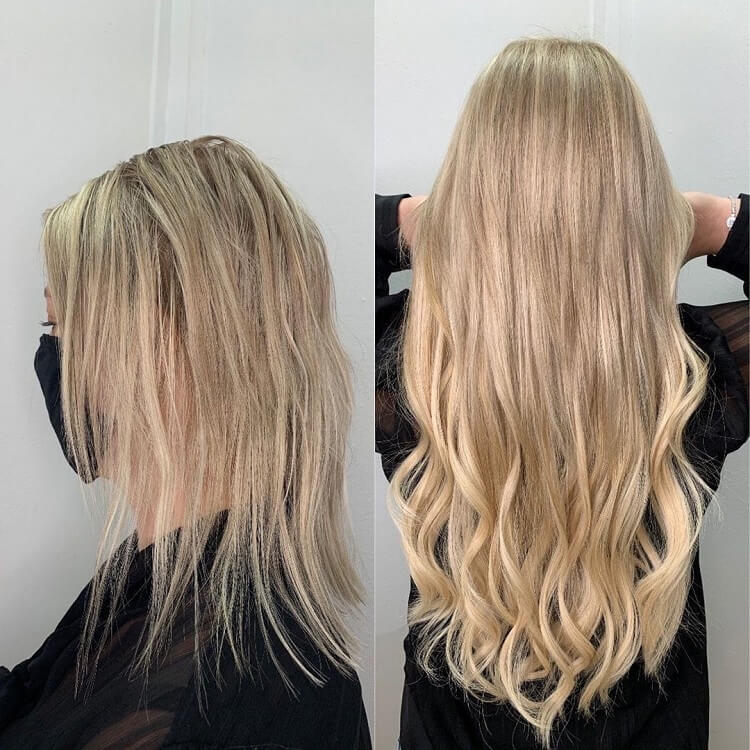 Halo Hair Extensions vs Tape-Ins for Thinning Crown Areas