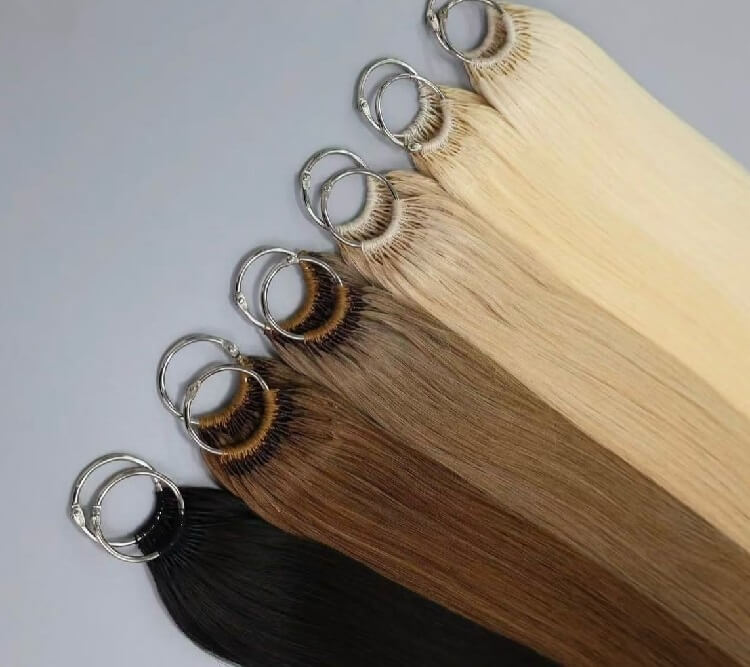 Extensiones de cabello con plumas Jiffy Hair