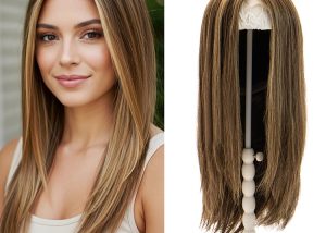 LH1001 Front HD Lace Medium Cap Size Full Wig