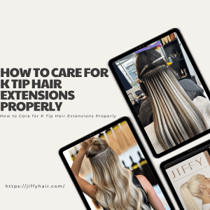 How to Care for K Tip Hair Extensions Properly