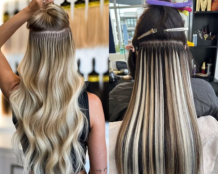 Cómo cuidar correctamente las extensiones de cabello con punta K
