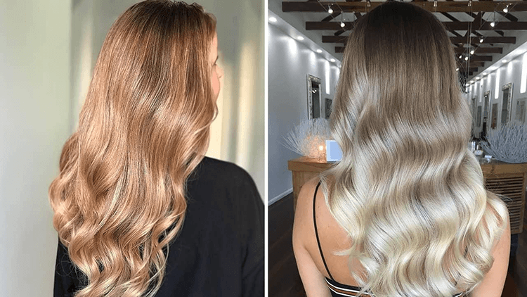 Warm Blonde vs Cool Blonde Hair Extensions Comparison