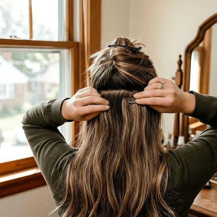 Clip-In Hair Extensions
