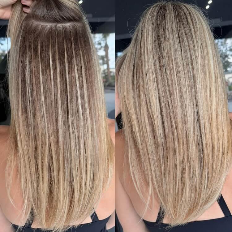 K Tip Hair Extensions Installation Costs