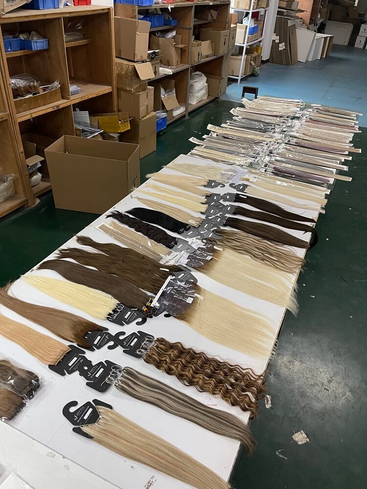 Professional Hair Extension Factory jiffy hair