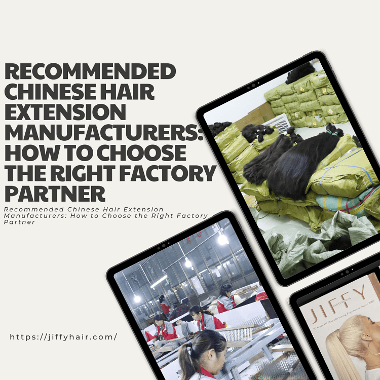 Recommended Chinese Hair Extension Manufacturers How to Choose the Right Factory Partner