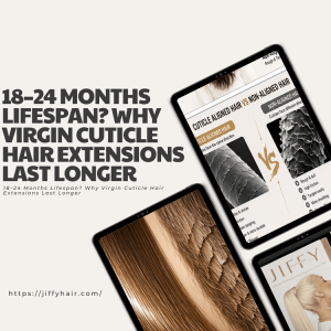 18–24 Months Lifespan Why Virgin Cuticle Hair Extensions Last Longer