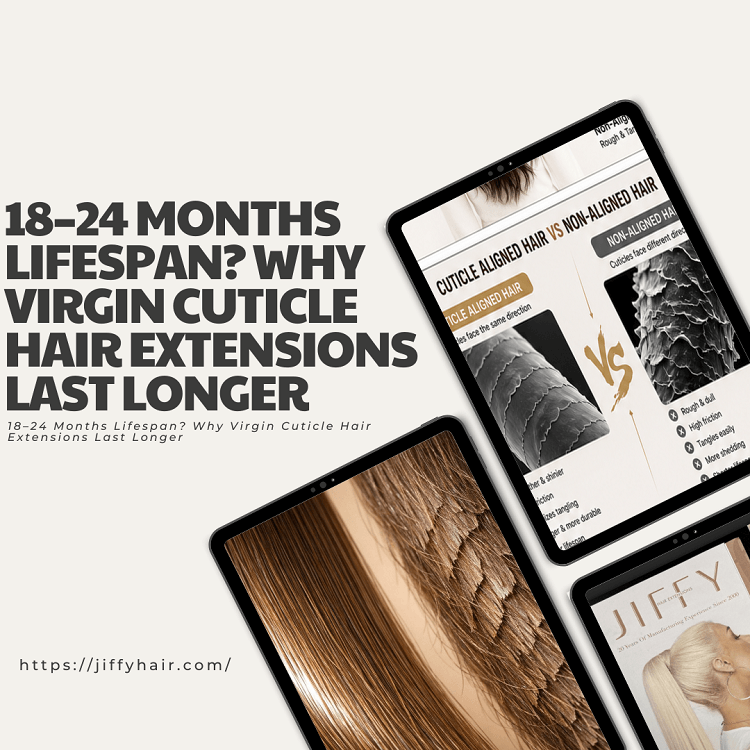 18–24 Months Lifespan Why Virgin Cuticle Hair Extensions Last Longer