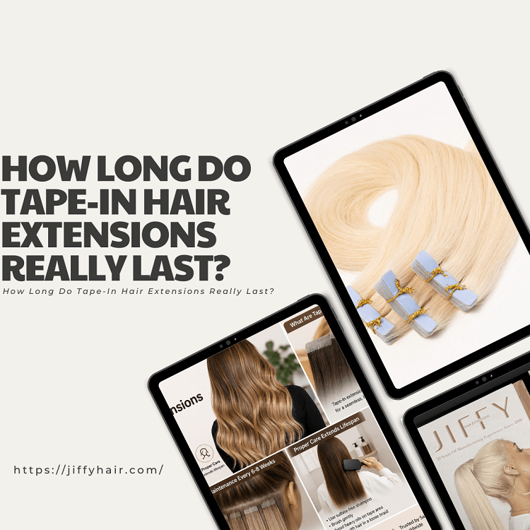 How Long Do Tape-In Hair Extensions Really Last